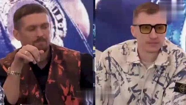 ⚡Усик Vs Дюбуа, пресс-конференция перед боем, на Усика наехал тренер.
