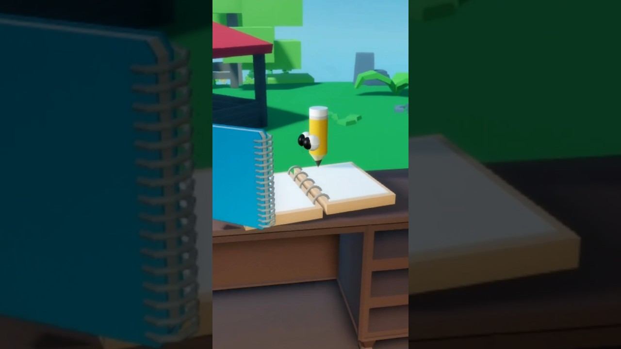 Мой КАРАНДАШ Спас меня #shorts #roblox смотреть онлайн