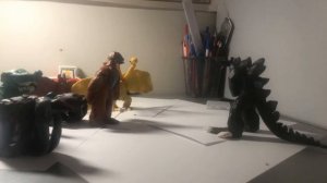 Годзилла против Конга stop motion