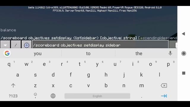 Как использовать команду/scoreboard в Майнкрафт пе смотреть онлайн