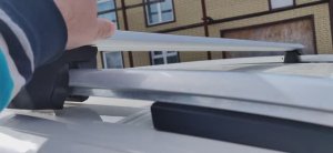 Установка рейлингов(багажника) на крышу VW SHARAN
