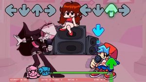 Бешенная МОНАШКА в FNF! Sarvente's Mid-Fight Masses Mod Friday Night Funkin'