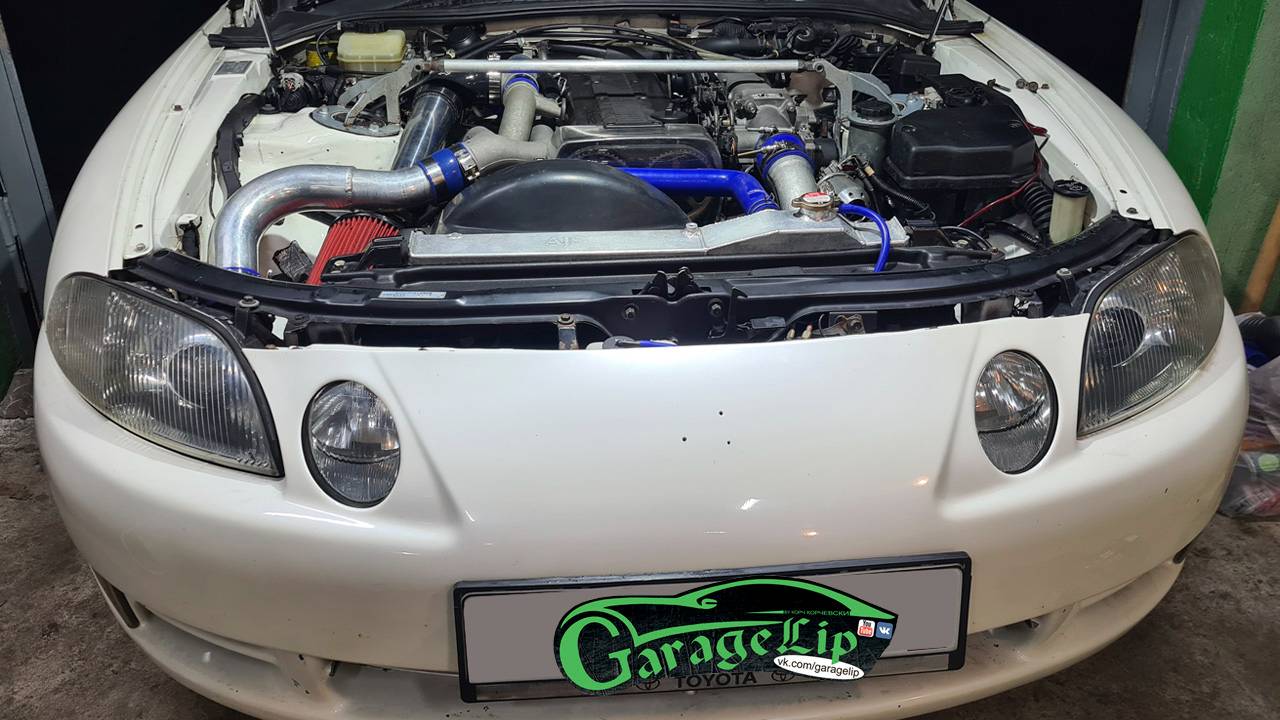 TOYOTA SOARER ФИНАЛ  сборки, ЗАПУСК 1JZ-GTE TT