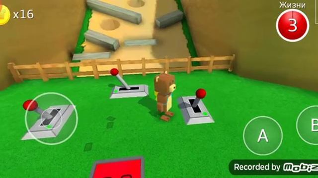 Освобождаем медведей из клеток в игре Super Bear Adventure