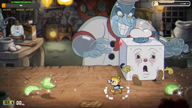 Гамбит и проклятый амулет ● Cuphead #6 ● Прохождение на русском смотреть онлайн