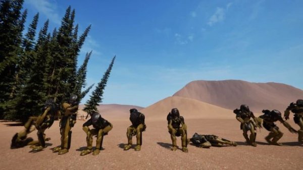 UNREAL ENGINE 5 АНИМАЦИЯ