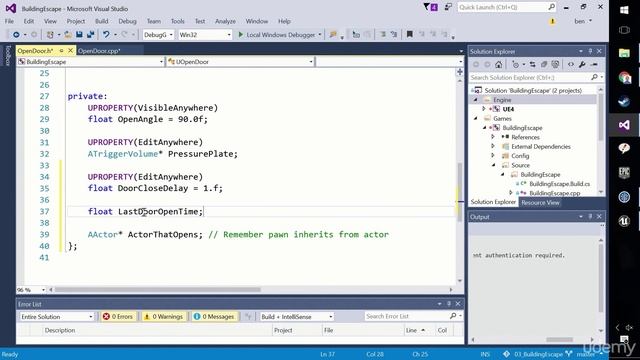 [Udemy UE4 C++] 069 Using GetTimeSeconds смотреть онлайн