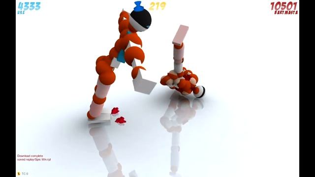 Toribash #1 Плавное обучение