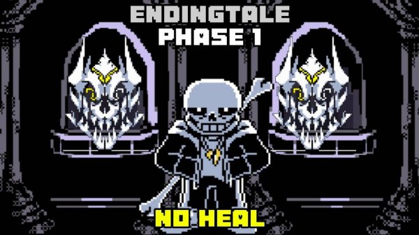 Endingtale Sans Fight phase 1 [NO HEAL]