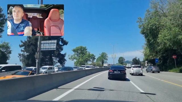 Едем с Веселого в центр Сочи