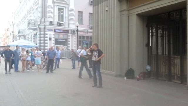 Группа "Риска" 6.07.2013 на Арбате смотреть онлайн