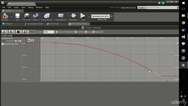 [Udemy UE4 C++] 091 Using Blueprint Timeline