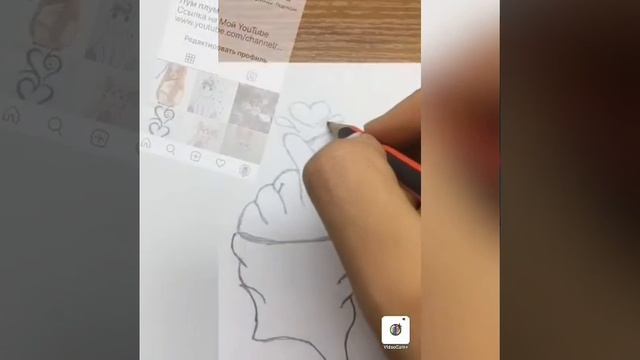 Делаем прикольный стикер смотреть онлайн