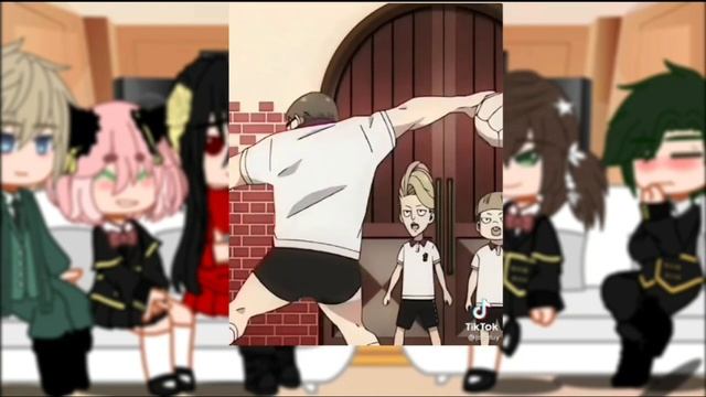 🎼реакция семьи шпиона на тт/spy × Family React To Tt🎼 Diko