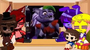 ♡~Реакция Фнаф 1 на Фнаф 9~♡ 1/1