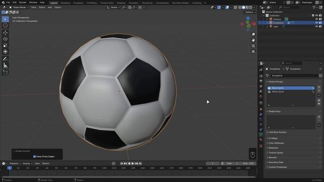 07 Modeling A Soccer Ball смотреть онлайн