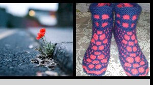 68. МК. "ЦВЕТЫ НА АСФАЛЬТЕ" # ВЫСОКИЕ ТАПОЧКИ-СЛЕДОЧКИ #