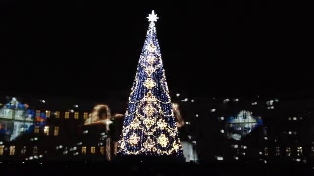 Санкт-Петербург, Дворцовая площадь , декабрь 2015 смотреть онлайн