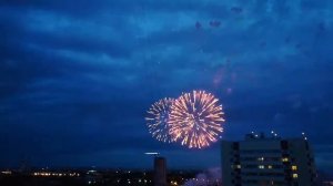 Салют на день города Пермь