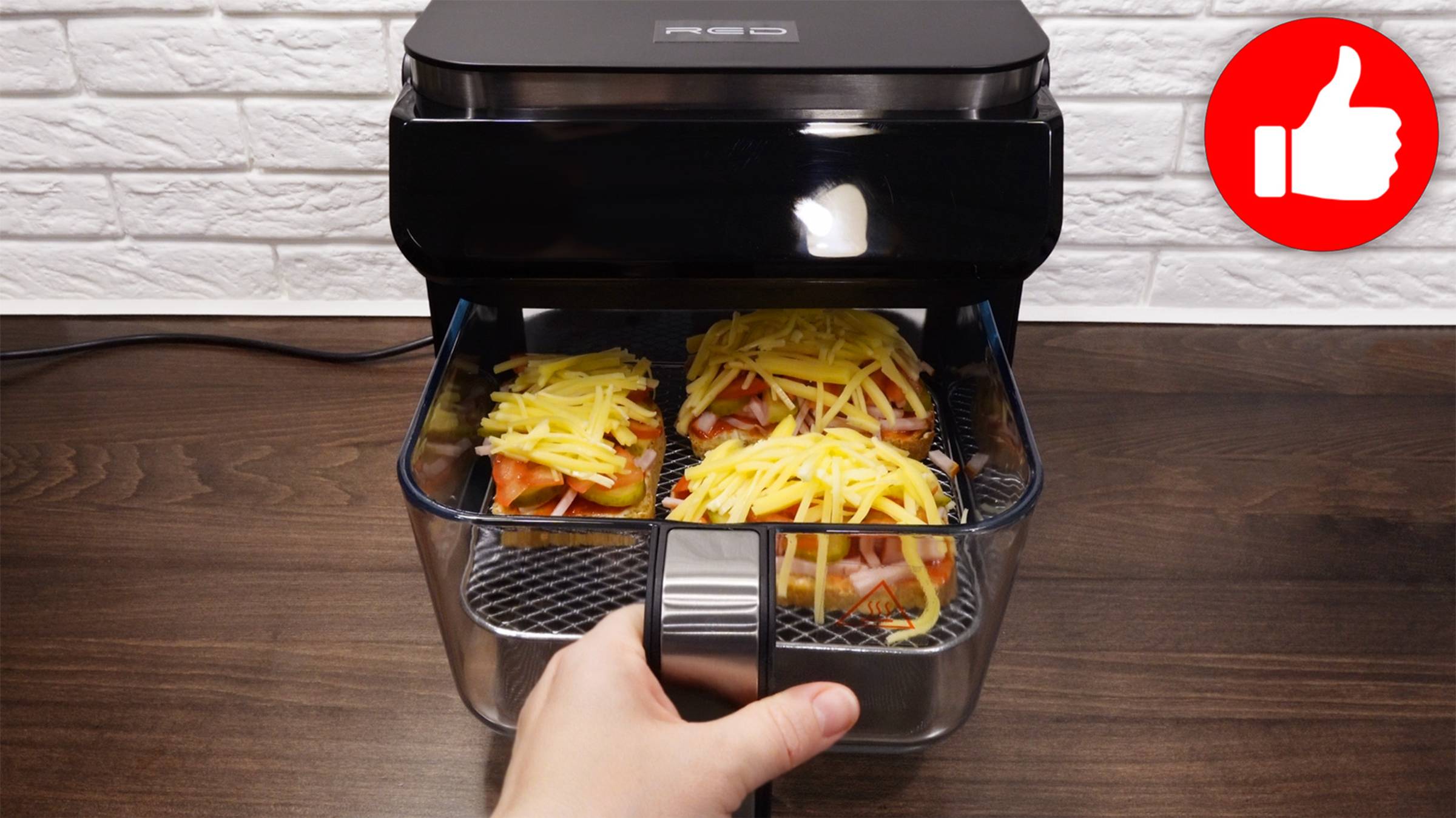 Я готовлю пиццу каждую неделю! Горячие бутерброды вкуснее и проще пиццы! Простой рецепт в аэрогриле смотреть онлайн