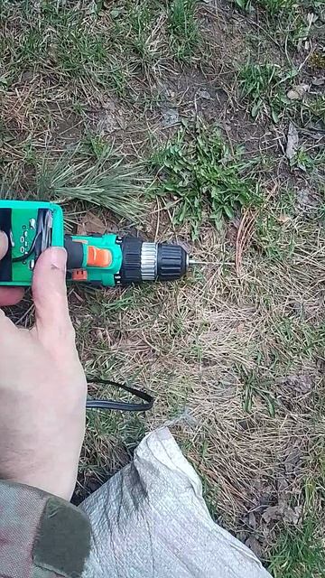 Включаем шуруповёрт от внешнего источника. смотреть онлайн