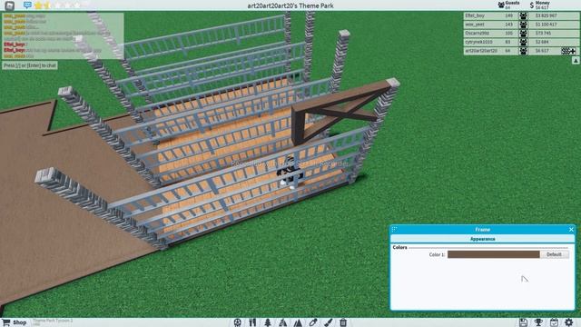 Theme Park Tycoon 2 как построить красивыц парк смотреть онлайн