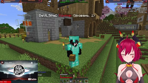 ИГРАЕМ СО ЗРИТЕЛЯМИ НА СЕРВЕРЕ МАЙНКРАФТ РПГ 1.21.4. ССЫЛКИ В ОПИСАНИИ! АЙПИ:  followage.imba.land