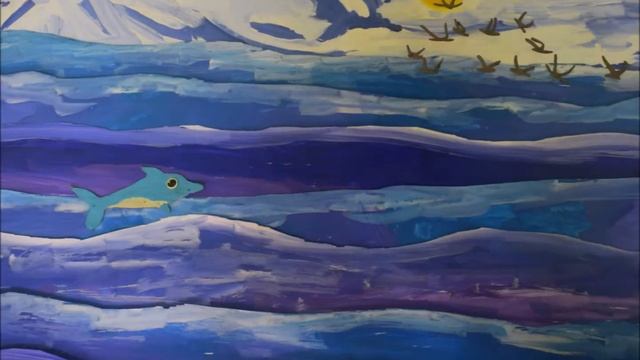 Мультфильм Дельфин Ратманова Ксения, 7 лет