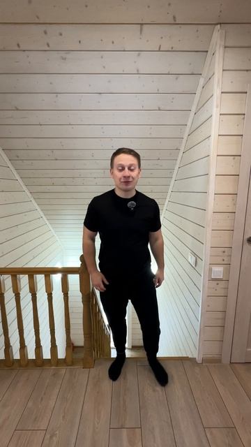 Обзор 2 этажа в каркасном доме, проект ГаммаХаус #каркасныйдом #дача #строительство #каркасныедома # смотреть онлайн