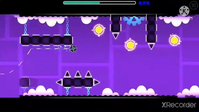 Прохождение Clutterfunk/geometry Dash