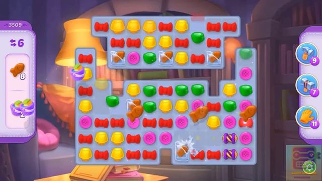 How To Beat Homescapes Hard Level 3509 - No Booster