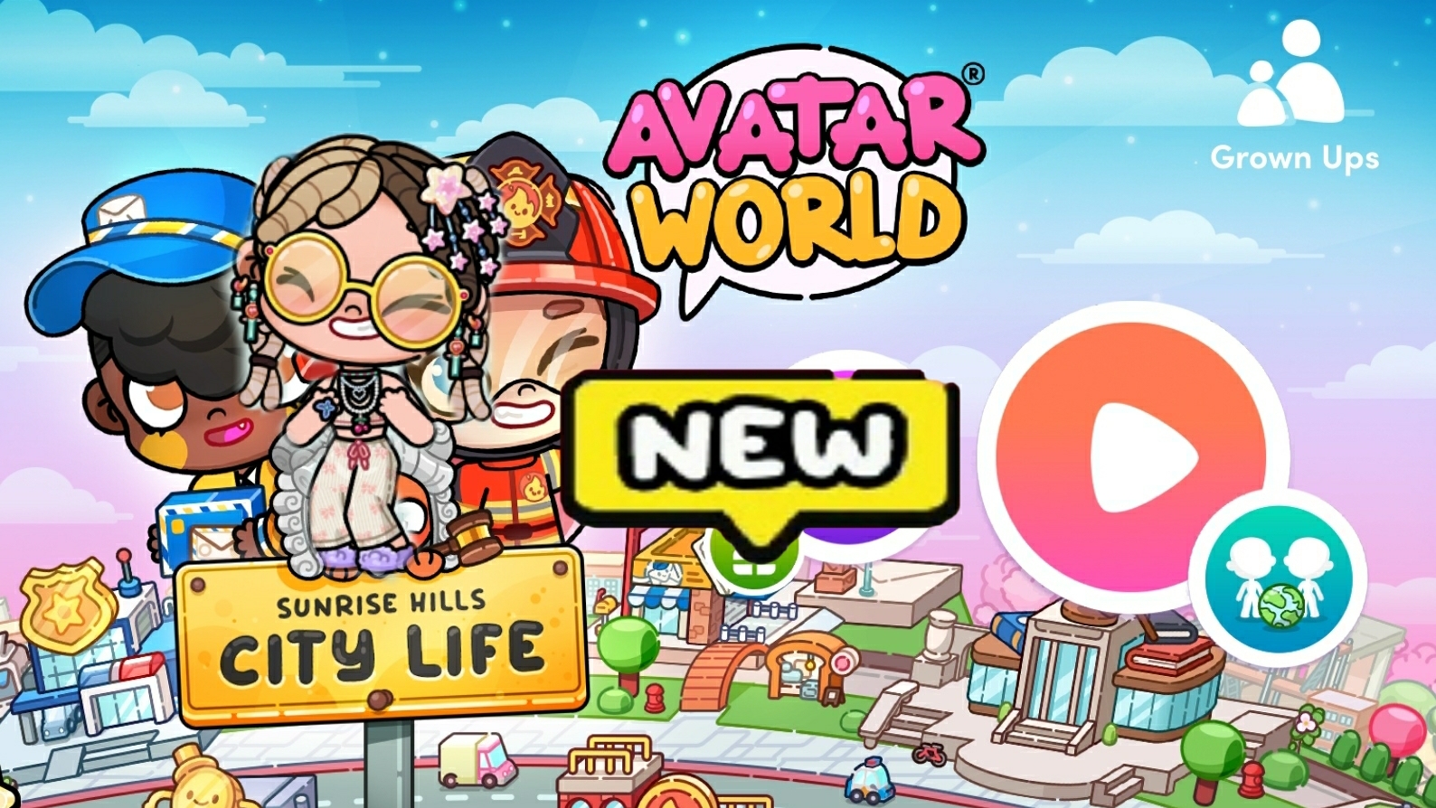 Обнова 🫶 полицейский участок в аватар ворлд ( Avatar World )