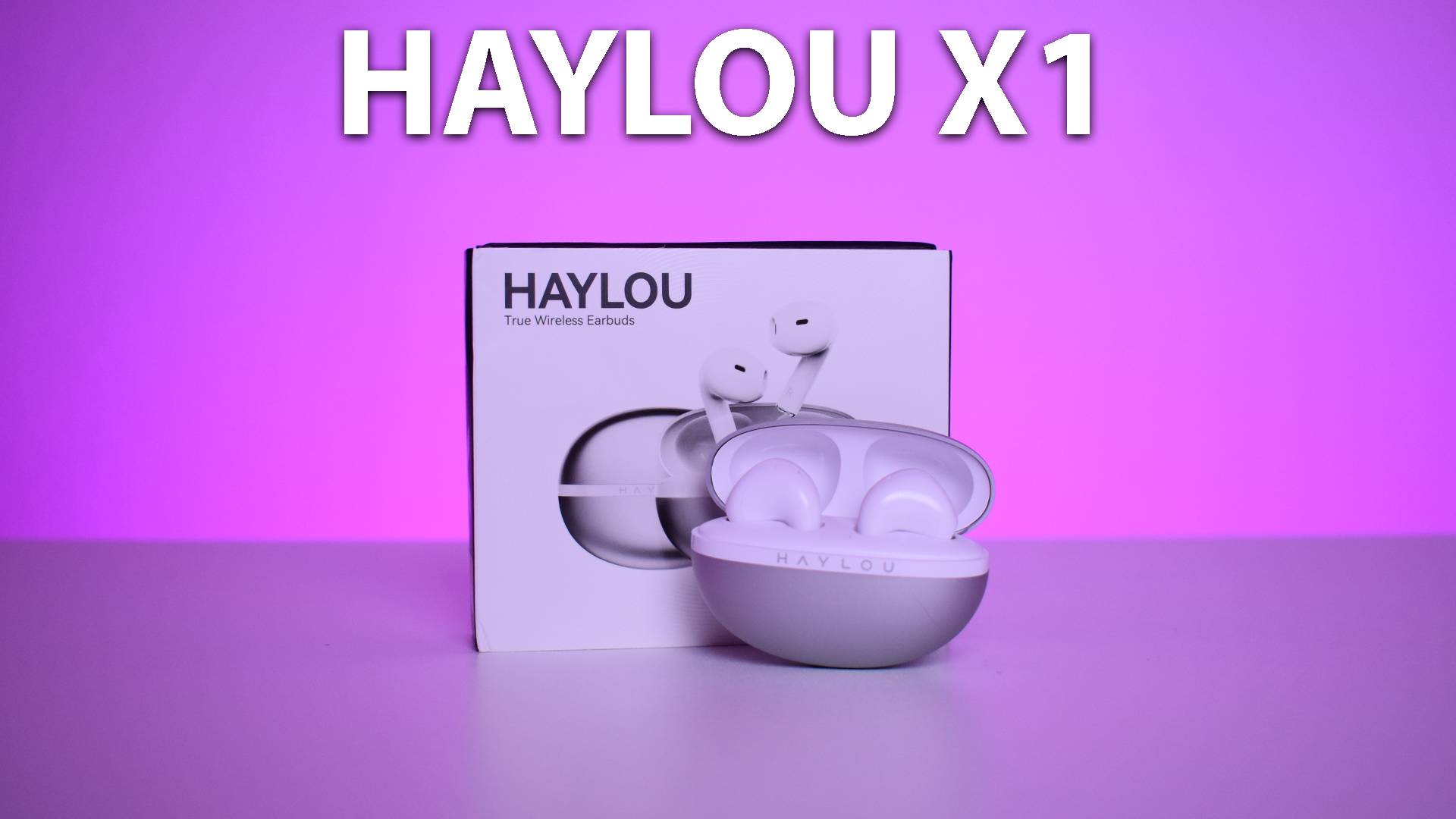 Наушники HAYLOU X1 распаковка и обзор