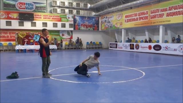 Танц-олимпиада 2-тур B-boy Russo vs B-boy Mars