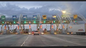 Движение по трассе М4 «Дон» из Московской области на Азовское море. День первый.