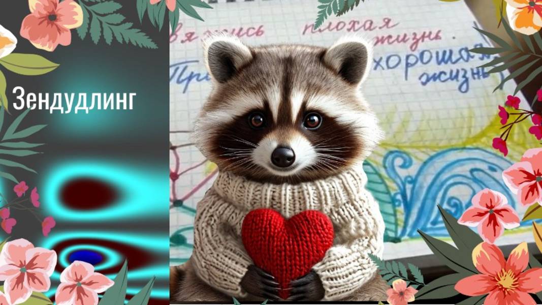 Дзен рисунок в дудлинге . Техника дзен рисунка через зендудлинг. Дудлинг для хорошего настроения.