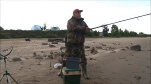 Фидерная рыбалка на верхней Волге ,близ г.  Углич осень 22