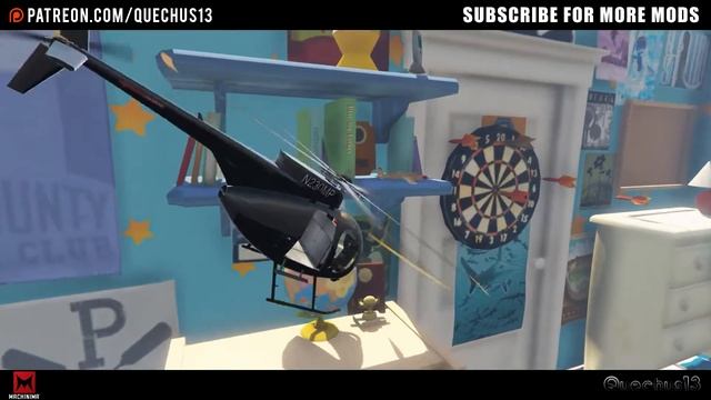 GTA 5 Mods TOY STORY!! ANDY'S ROOM!! BUZZ AND WOODY смотреть онлайн