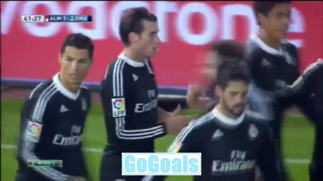 Альмерия 1:2 Реал Мадрид Гол Гарета Бэйла(Gareth Bale)12.12.14