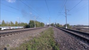 Парад локомотивов Expo 1520 2019 Динамическая экспозиция