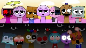 Incredibox Sprunki : Cendi ｜ Нормальная Версия vs Страшной Версии