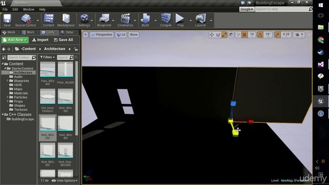 [Udemy UE4 C++] 063 Laying Out Geometry смотреть онлайн