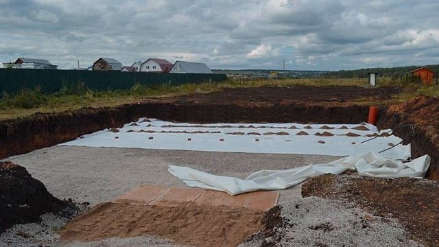 Строительство дома из газоблока в Московской области. Одновременно 2 дома на одном участке. смотреть онлайн