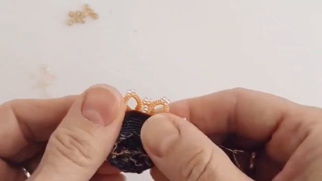 Мастер класс по броши Гербера часть 2