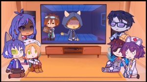 Реакция Идеального Мира на "Сияние"| Gacha Club