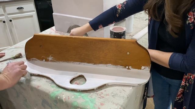 How To Minimize Brushstrokes | Painting A Family Heirloom For Our Friend смотреть онлайн