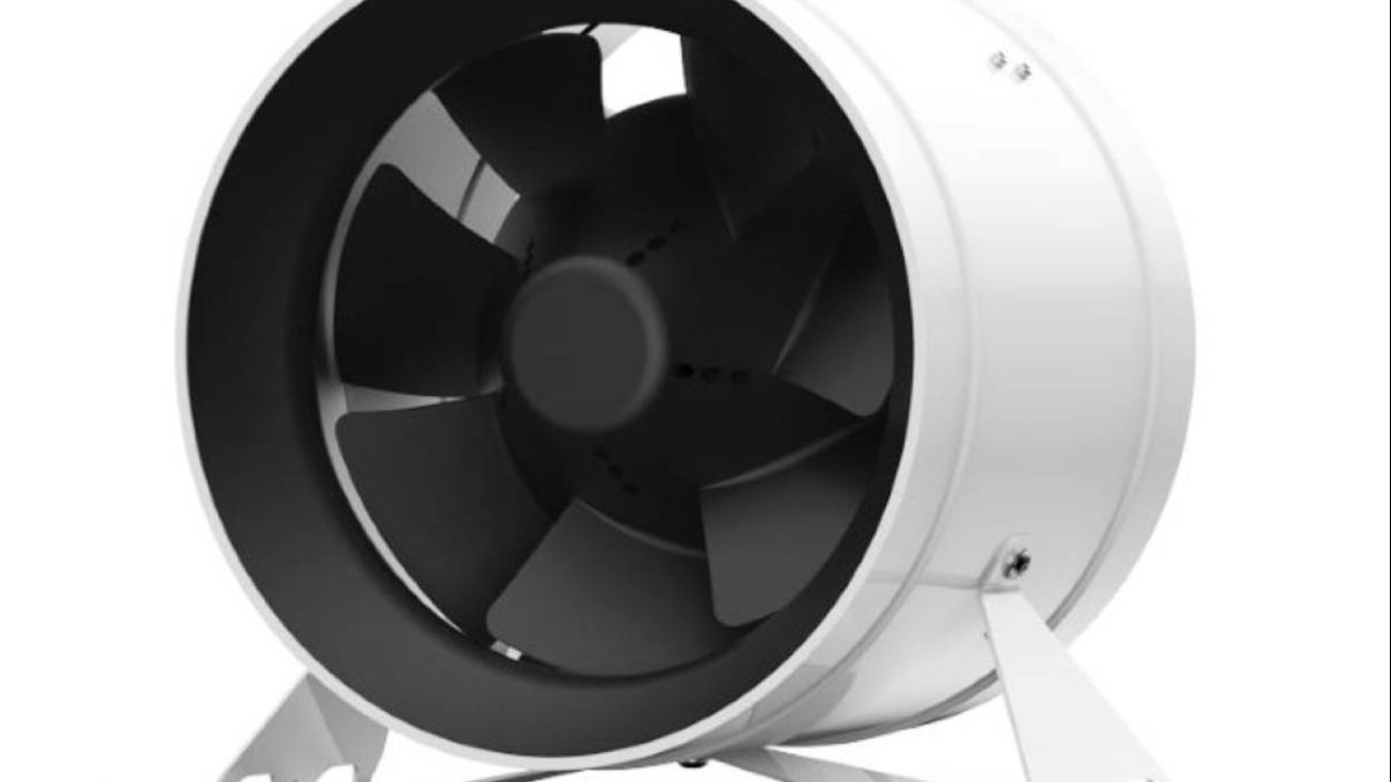 SENSDAR - обзор умных, мощных, бесшумных канальных вентиляторов. Цифровое управление, ШИМ, WI-FI. смотреть онлайн