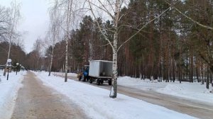САНАТОРИЙ,, ПРИДНЕПРОВСКИЙ". ТЕРРИТОРИЯ ЗИМОЙ