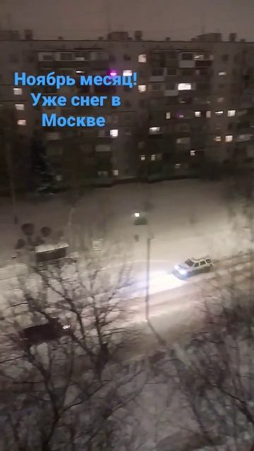 18ноября уже месяц как идёт снег