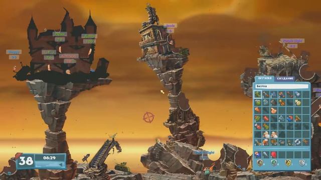 Worms W.M.D - Адский Бой! смотреть онлайн